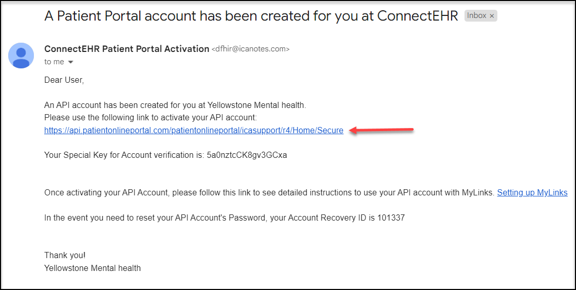 Screenshot for FHIR Access