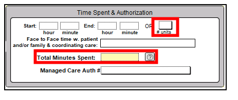 Screenshot for How to Enter Managed Care Authorizations
