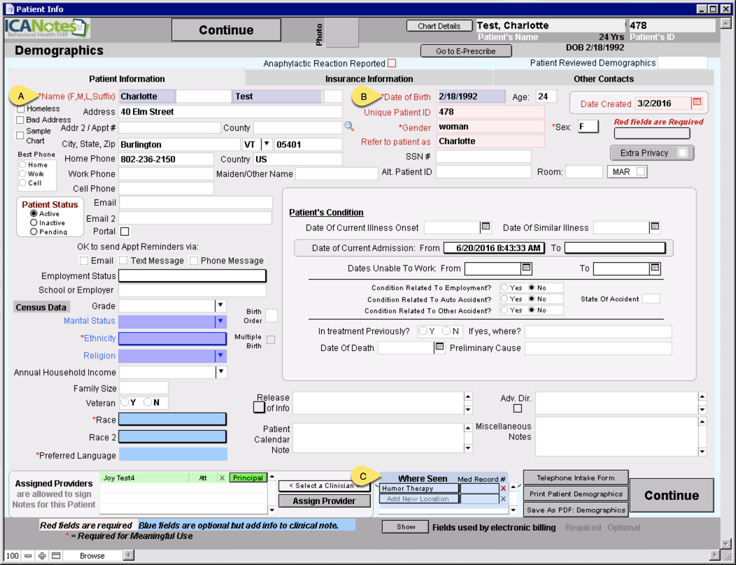 Screenshot for Integrated Eligibility With Waystar