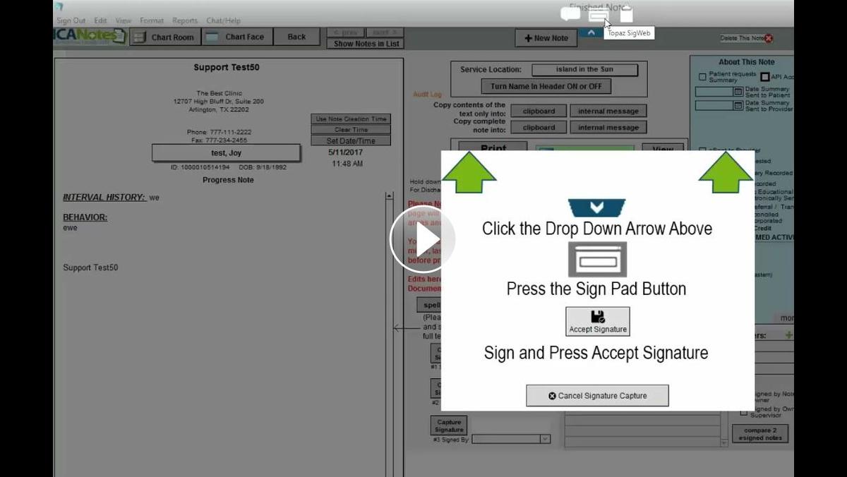 Using Topaz signature pad on TSPlus
