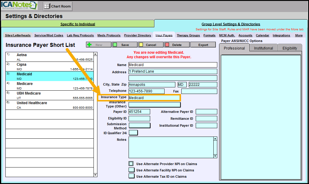 Screenshot for How to Run a Medicaid Volume Report for Meaningful Use (90 days)