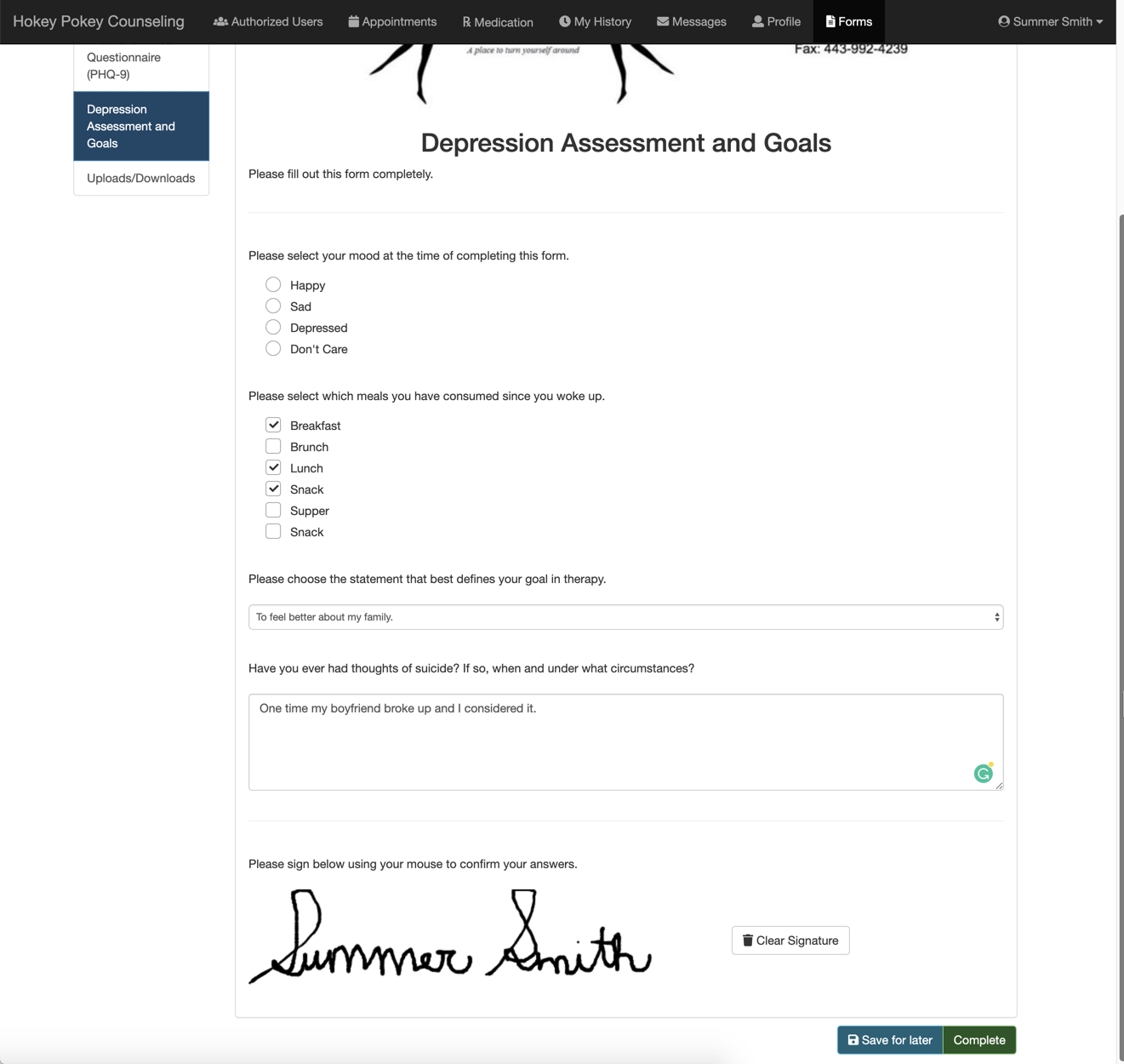 Screenshot for How to Manually Send Forms Made via Form Builder