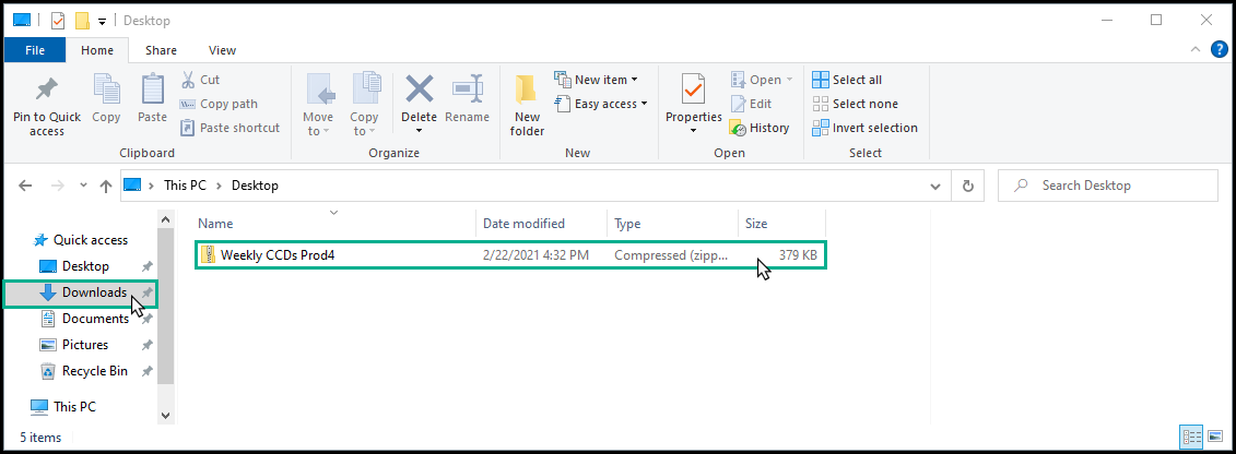 Screenshot for CCDA On the Patient Portal and Upload Site