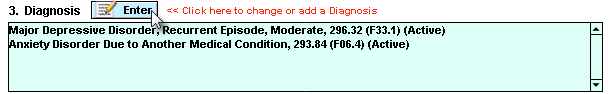 Screenshot for Convert DSM to ICD10 button