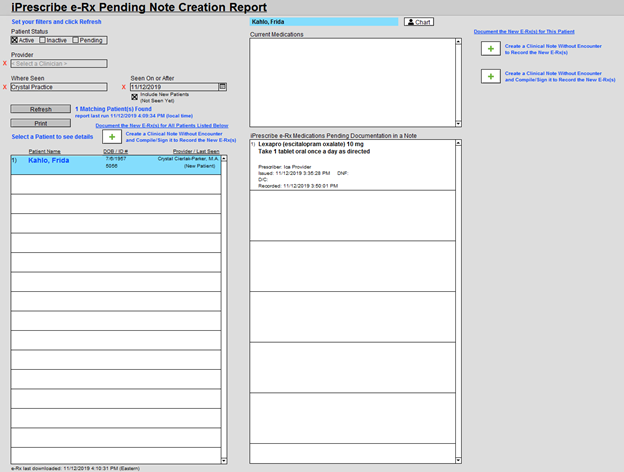 Screenshot for Quick eRx