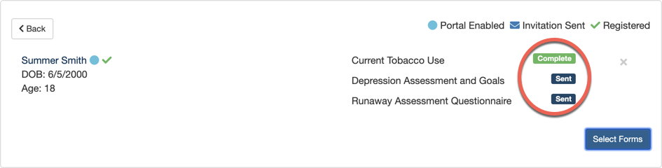 Screenshot for How to Manually Send Forms Made via Form Builder