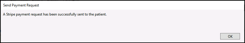 Screenshot for Requesting Client Payments via Stripe