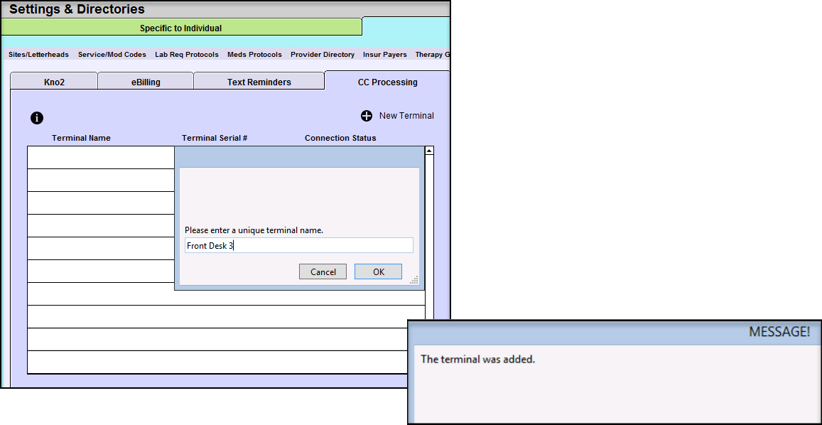 Screenshot for Collecting Nexio Payments using a Credit Card Terminal
