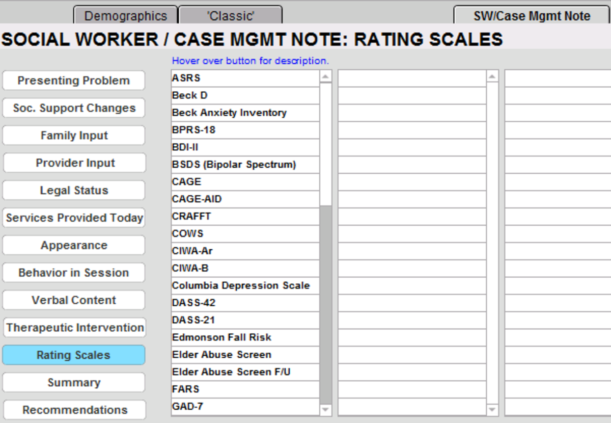 Updated Social Worker note